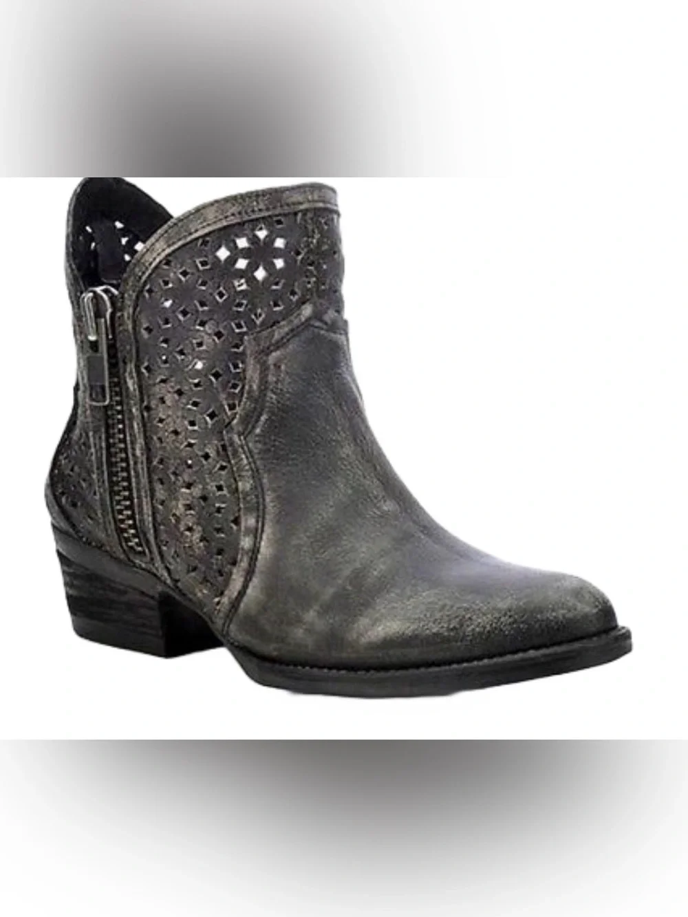 Circle G by Corral Ladies Shortie Cutout Bootie